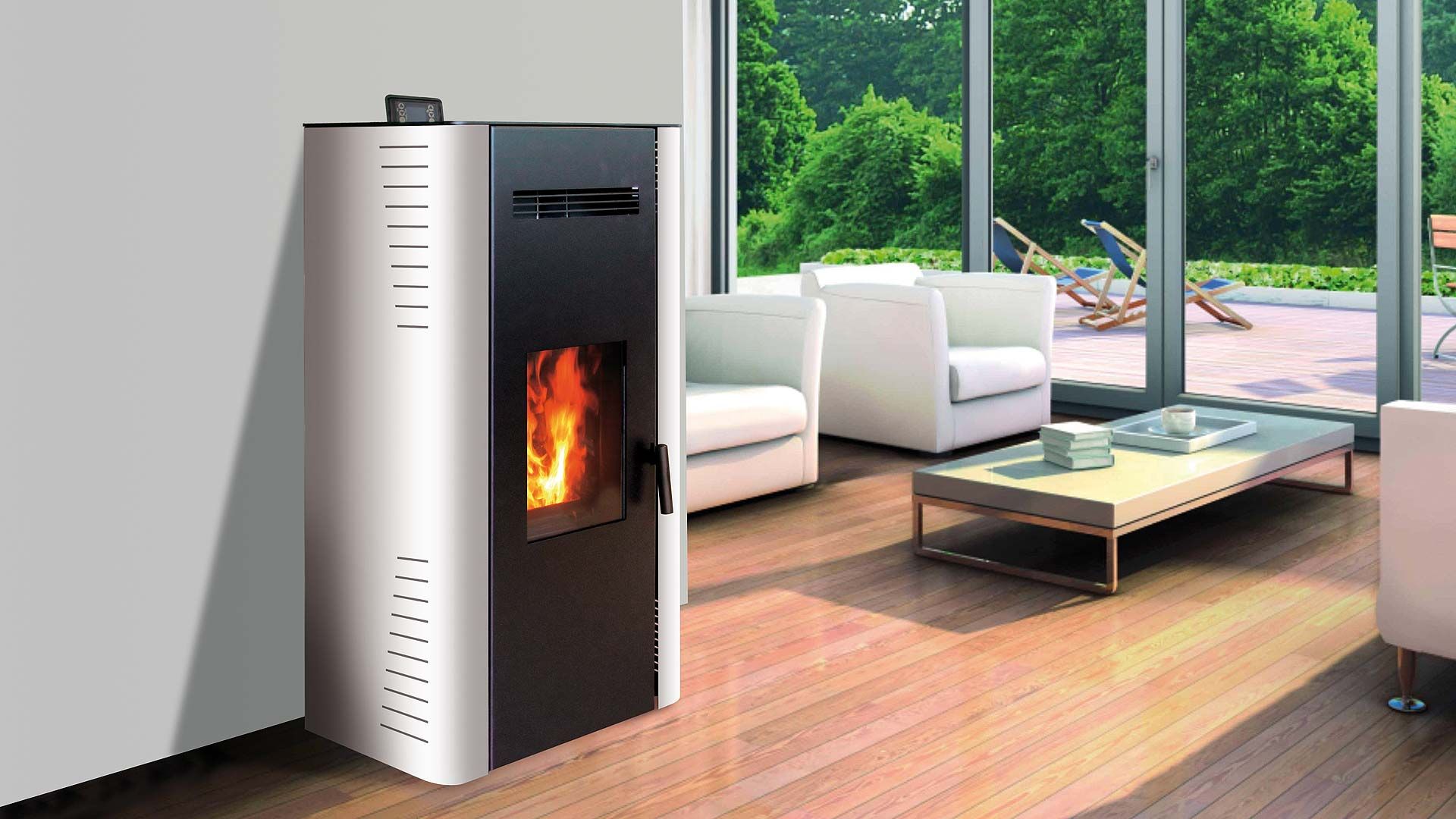 kamin ELETTRA EVO PLUS na pelete