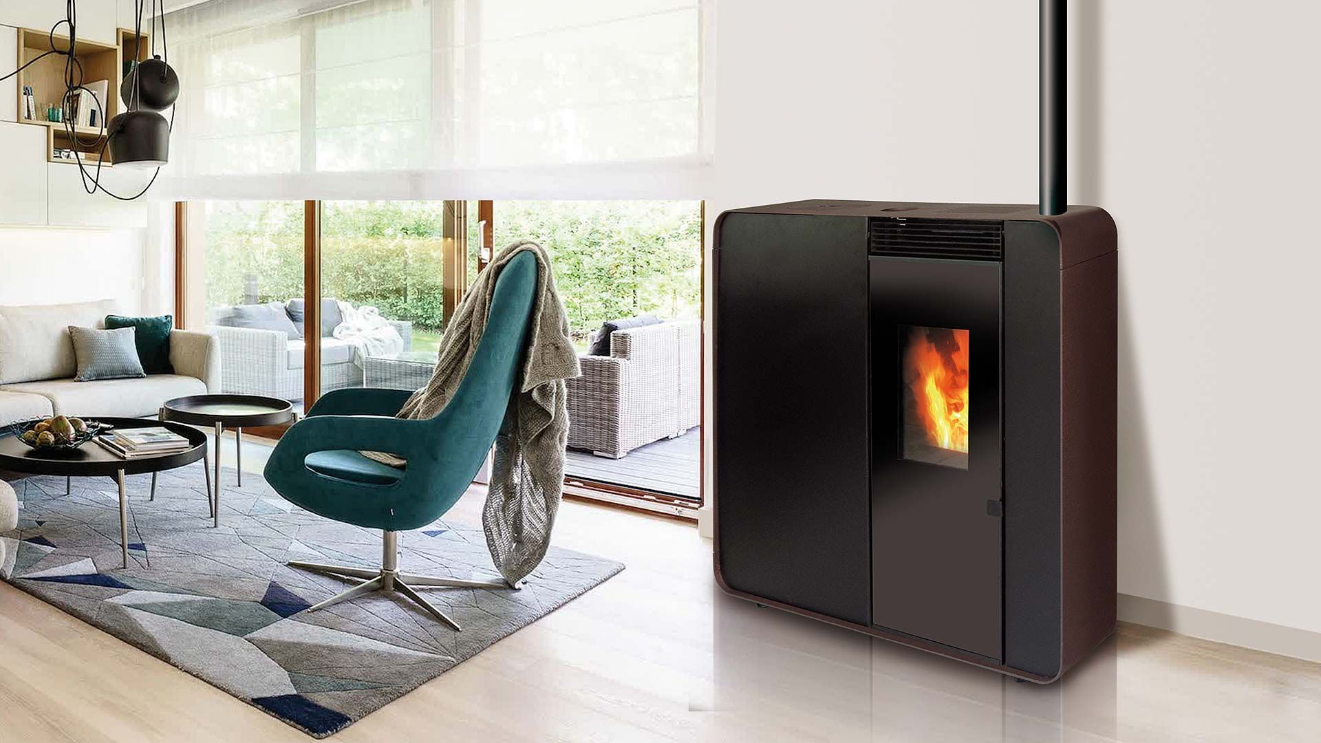 kamin ISLIM na pelete