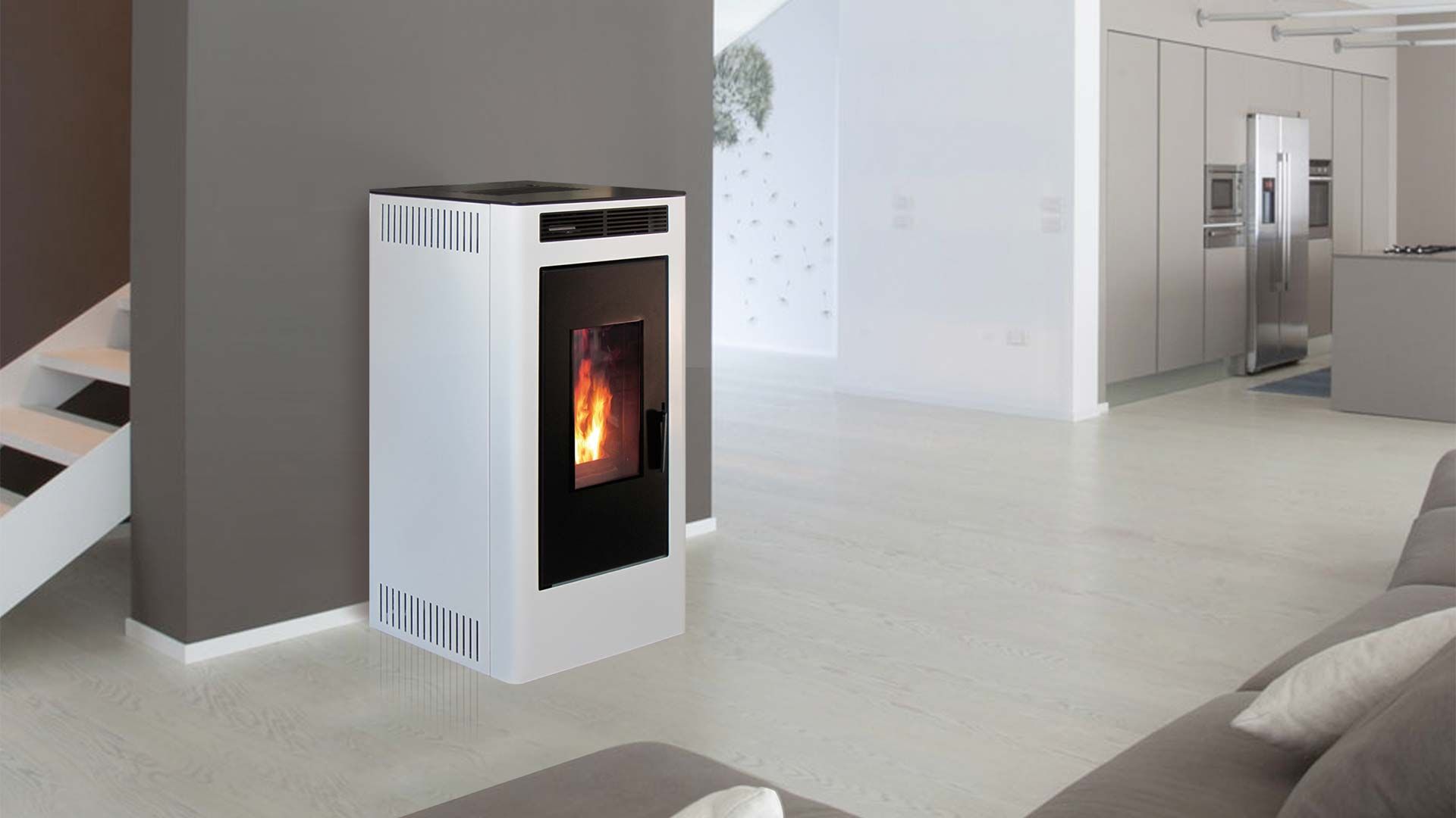 kamin MINI CORY na pelete